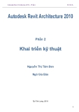 Autodesk Revit Architecture 2010-Phần 2