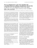 Báo cáo Y học: The b-1,4-endogalactanase A gene from Aspergillus niger is speciﬁcally induced on arabinose and galacturonic acid and plays an important role in the degradation of pectic hairy regions