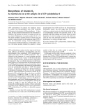 Báo cáo Y học:  Biosynthesis of vitamin B2 An essential zinc ion at the catalytic site of GTP cyclohydrolase II