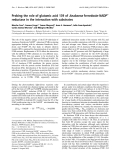 Báo cáo Y học: Probing the role of glutamic acid 139 of Anabaena ferredoxin-NADP+ reductase in the interaction with substrates
