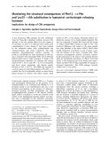 Báo cáo Y học:  Monitoring the structural consequences of Phe12 ﬁ D-Phe and Leu15 ﬁ Aib substitution in human/rat corticotropin releasing hormone Implications for design of CRH antagonists