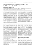 Báo cáo Y học: Activation of transcription of the human presenilin 1 gene by 12-O-tetradecanoylphorbol 13-acetate