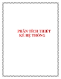 PHÂN TÍCH THIẾT KẾ HỆ THỐNG