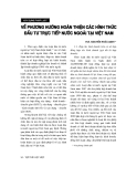 Báo cáo "Tội giết người trong tình trạng tinh thần bị kích động mạnh theo pháp luật hình sự của nư]cs CHDCND Lào "