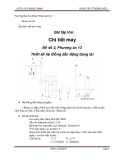 Bài tập lớn: Chi tiết máy Đề số 2, Phương án 13 Thiết kế hệ thống dẫn động băng tải