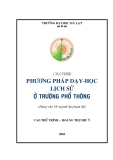 GIÁO TRÌNH PHƯƠNG PHÁP DẠY HỌC LỊCH SỬ Ở TRƯỜNG PHỔ THÔNG