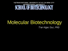 Molecular Biotechnology-Lession 3: Basic techniques in DNA technology