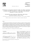 Production of transgenic deepwater indica rice plants expressing a synthetic Bacillus thuringiensis cryIA(b) gene with enhanced resistance to yellow stem borer