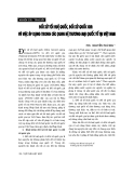 Báo cáo "  Đối xử tối huệ quốc, đối xử quốc gia và việc áp dụng trong các quan hệ thương mại quốc tế tại Việt Nam "