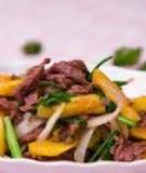Thịt Bò Xào Dứa Cần Tàu