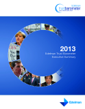 Executive Summary: 2013 Edelman Trust Barometer