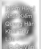 Nhất Kiếm Quang Hàn Khởi Thư Lâu