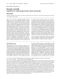 Báo cáo Y học: Receptor crosstalk Implications for cardiovascular function, disease and therapy