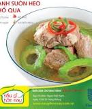 Canh sườn heo khổ qua