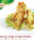 Cánh gà chiên sả đậu phộng