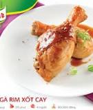 Đùi gà rim xốt cay