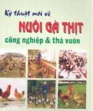 Kỹ thuật nuôi gà thịt (broiler) công nghiệp và lông màu thả vườn năng suất cao