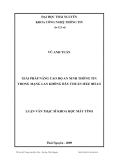 Luận văn Thạc sỹ: Giải pháp nâng cao độ an ninh thông tin trong mạng LAN không dây chuẩn IEEE 802.11I - Vũ Anh Tuấn