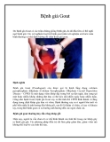 Bệnh giả Gout
