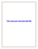 Tôm càng quay đơn giản hấp dẫn
