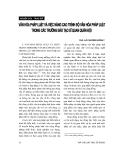 Báo cáo " Văn hoá pháp luật và việc nâng cao trình độ văn hoá pháp luật trong các trường đào tạo sĩ quan quân đội "