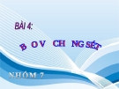 Bài 4 BẢO VỆ CHỐNG SÉT