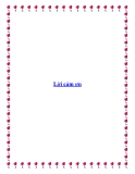 Lời cảm ơn