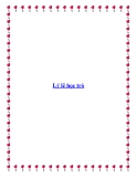 Lý lẽ học trò