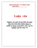  Luận văn: Nghiên cứu một số loại biến tần gián tiếp tiêu biểu điều khiển động cơ KĐB sử dụng trong RTG (QC) tại Xí nghiệp xếp dỡ Chùa Vẽ