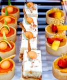 Chọn món ăn cho tiệc cưới buffet và BBQ ngoài trời