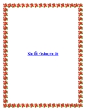 Xin lỗi vì chuyện đó
