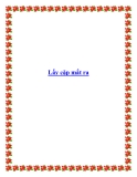 Lấy cặp mắt ra