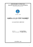 Khóa luận tốt nghiệp: Hoàn thiện công tác kế toán doanh thu, chi phí và xác định kết quả kinh doanh tại Công ty TNHH Nakashima Việt Nam ﻿