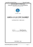 Luận văn:Hoàn thiện tổ chức kế toán tiền lương và các khoản trích theo lương tại Công ty Cổ phần Cân Hải Phòng