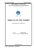 Báo cáo tốt nghiệp :  Hoàn thiện công tác kế toán tập hợp chi phí sản xuất và tính giá thành sản phẩm tại Công ty cổ phần xây dựng số 3 Hải Phòng