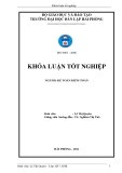 Luận văn:HOÀN THIỆN CÔNG TÁC TỔ CHỨC KẾ TOÁN DOANH THU, CHI PHÍ VÀ XÁC ĐỊNH KẾT QUẢ KINH DOANH TẠI CÔNG TY TNHH CÔNG NGHIỆP HÓA CHẤT INCHEMCO