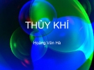 THỦY KHÍ