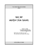 Địa dư huyện Cẩm Giàng- Hải Dương