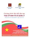 Chương trình liên kết đào tạo Thạc sỹ kinh tế và quản lý (Giấy phép số 614-2013)