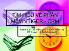 TÌM HiỂU VỀ PHẦN MỀM VTIGER - CRM