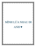 MÌNH LỪA NHAU ĐI ANH