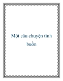 Một câu chuyện tình buồn