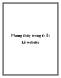 Phong thủy trong thiết kế website