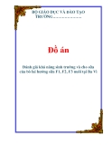  Đồ án: Đánh giá khả năng sinh trưởng và cho sữa của bò lai hướng sữa F1, F2, F3 nuôi tại Ba Vì