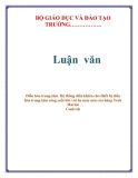 Luận văn:  Điều hòa trung tâm. Hệ thống điều khiển cho thiết bị điều hòa trung tâm công suất lớn với ba máy nén của hãng York Marine Controls