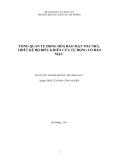 Luận văn:TỔNG QUAN TỰ ĐỘNG HÓA BẢO MẬT TÕA NHÀ. THIẾT KẾ BỘ ĐIỀU KHIỂN CỬA TỰ ĐỘNG CÓ BẢO MẬT