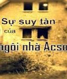 Truyện ma Sự suy tàn của ngôi nhà acsơ