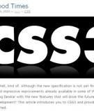 Sử Dụng Css3 Theo W3C