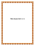 Một chuyện tình vu vơ