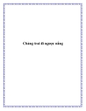 Chàng trai đi ngược nắng
